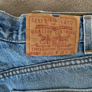 LEVI Jean shorts - W 32, L 30